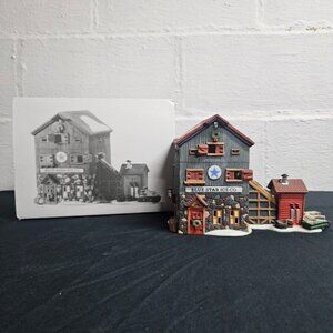 Department 56 New England Village - 56472 Blue Star Ice Co. 1993